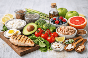 Stoffwechselkur, geeignete Lebensmittel